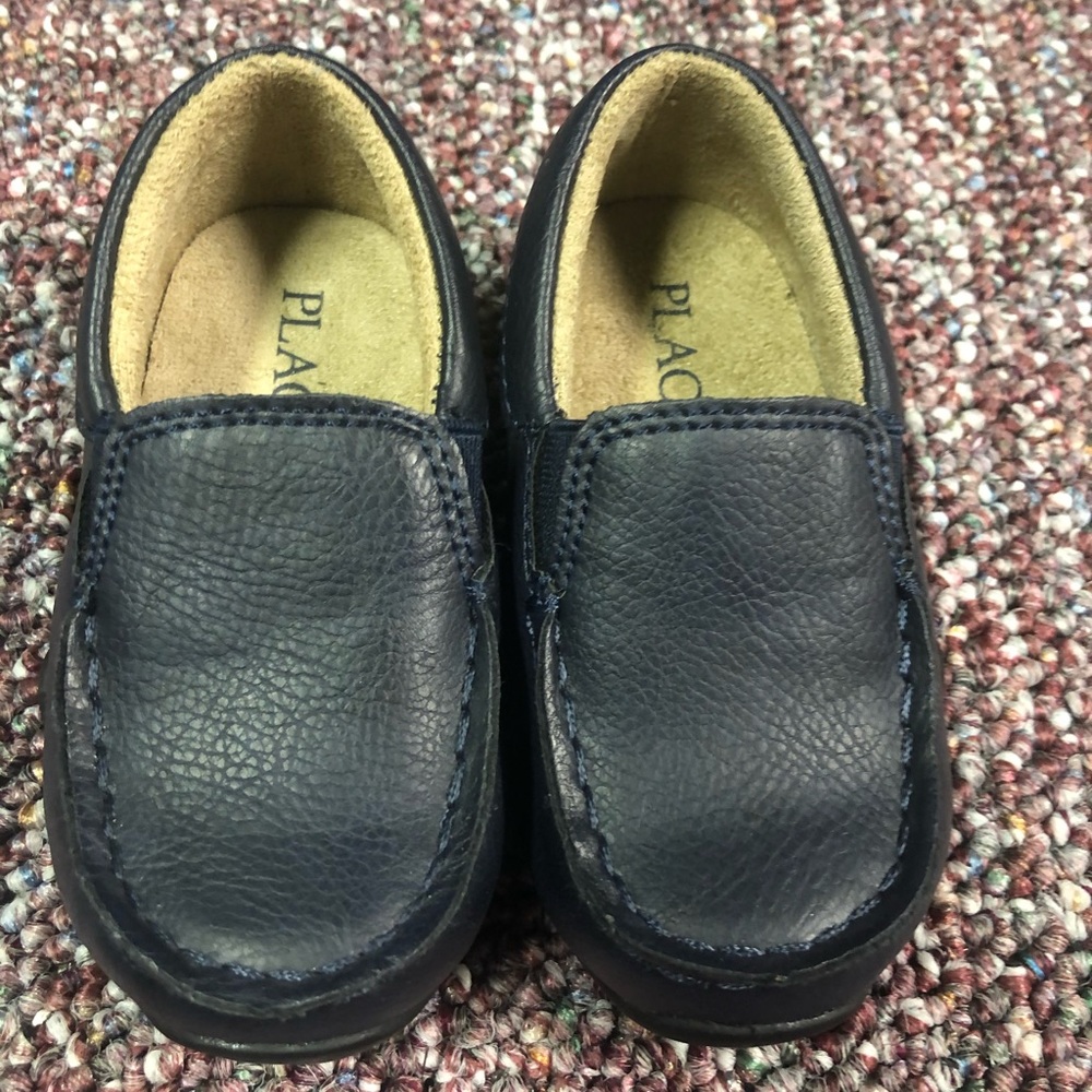 Toddler Boys Navy loafers